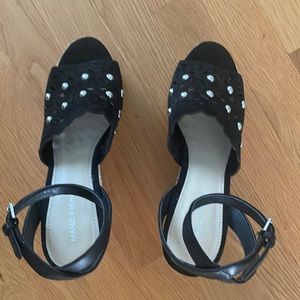 Marc Fisher size 8 M, Black, wedge, Brand  New, never worn.